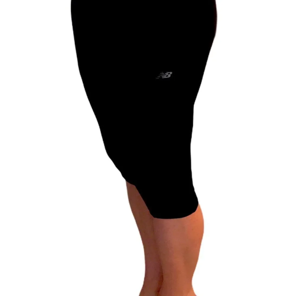 New Balance Black Lightening Dry Capri Leggings - Picture 2 of 16